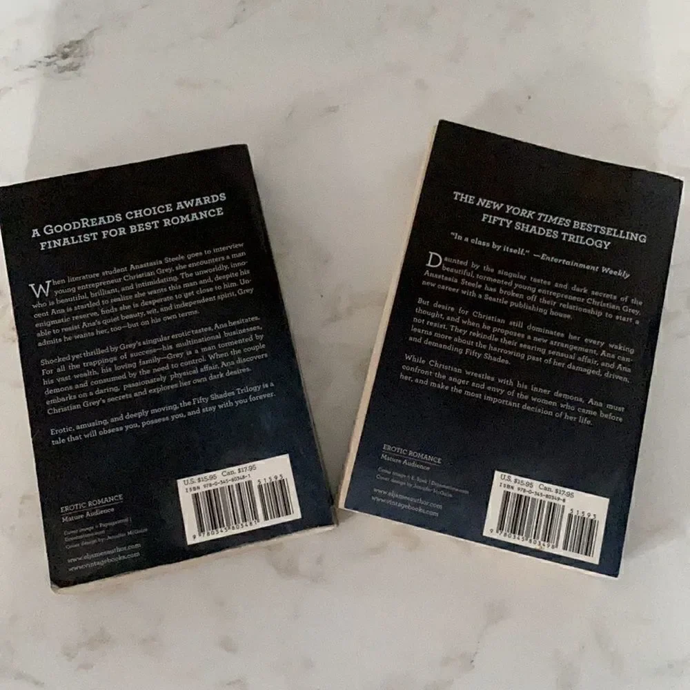 Fifty Shades of Grey books